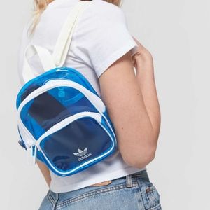 adidas Blue and White Backpack for Everyday Adventures